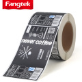 Custom Glossy waterproof Self Adhesive Label roll Canned /Food/Beer/Fruit Packing Stickers